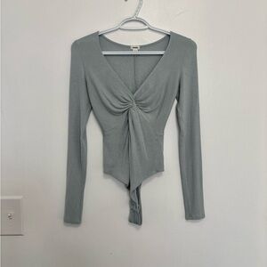⭐️3 for $30⭐️ Garage Blue Long Sleeve Bodysuit
